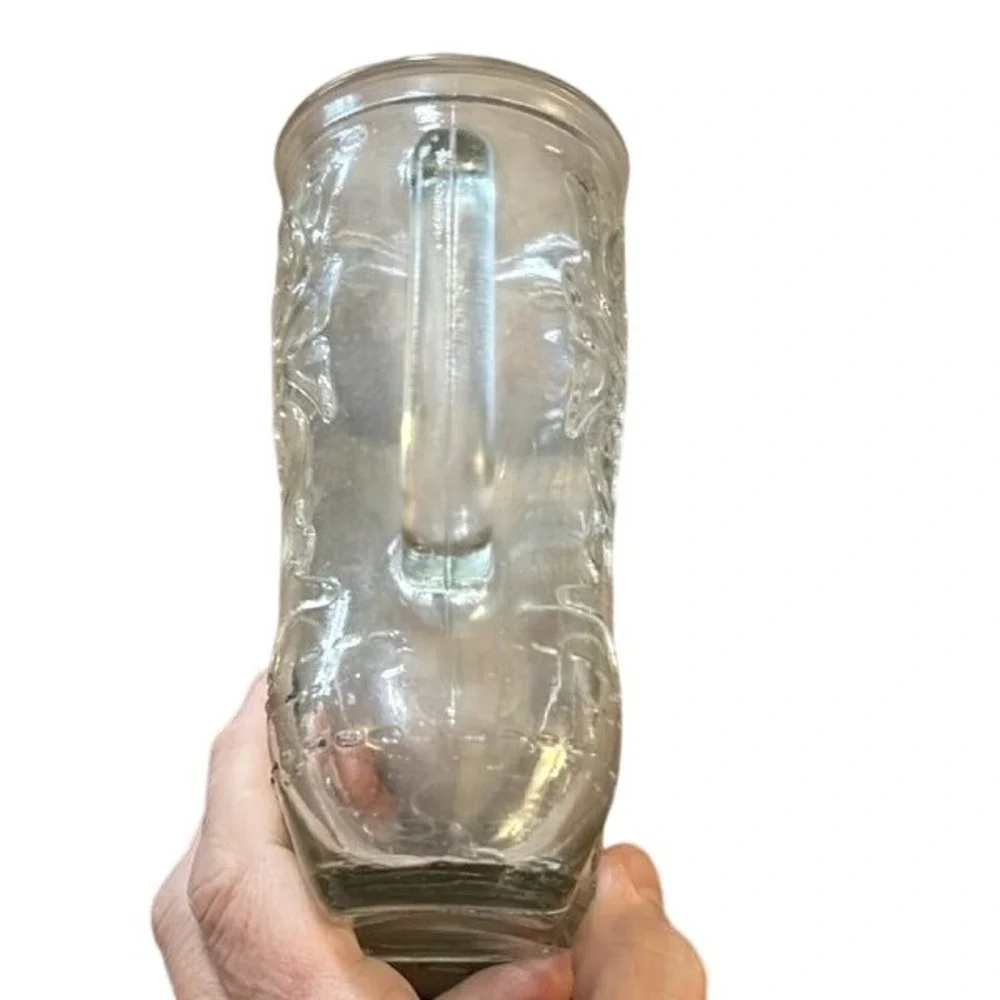 Vintage Glass Cowboy Boot‎ Mugs – Set of 2 Western Novelty Glassware